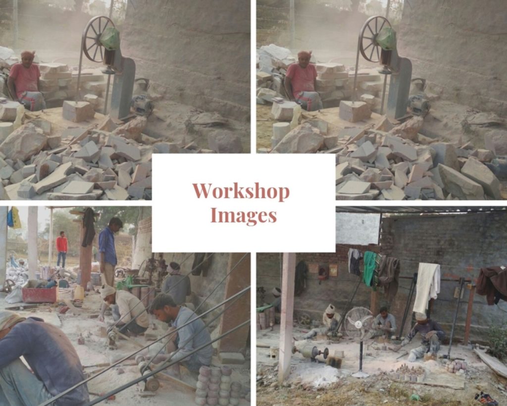 Indian Royal Crafts | Brahmz | Workshop Images | Soapstone | Marble | Oil Diffuser